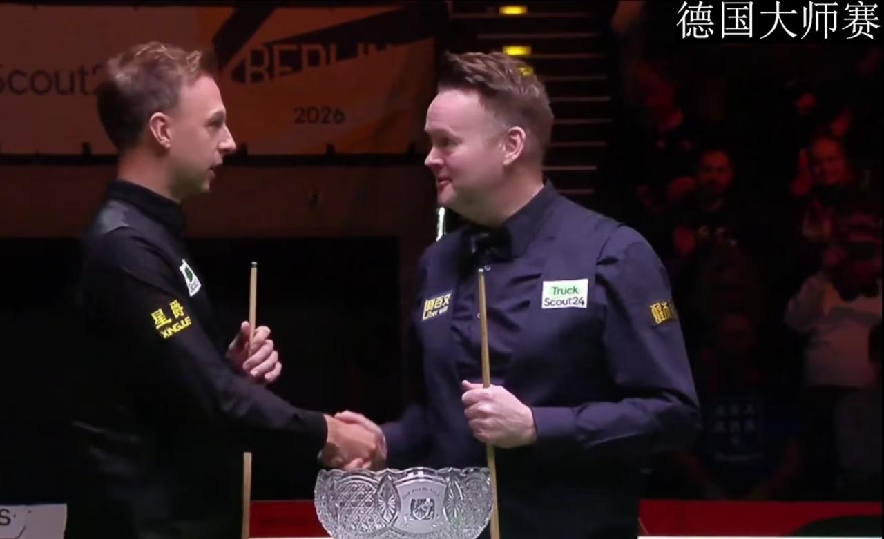 斯诺克德国大师赛决赛前四局结束：特鲁姆普2-2战平墨菲
​
​       北京