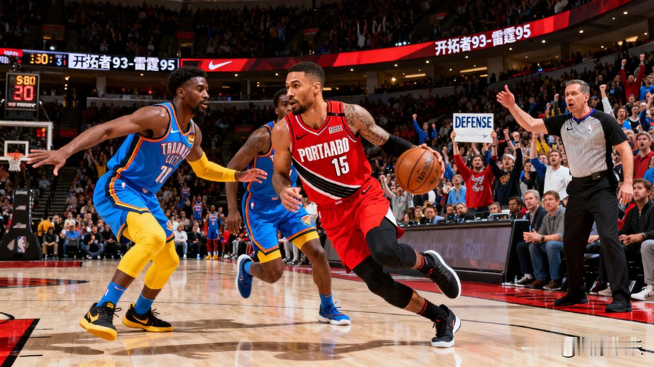 开拓者22分大逆转终结雷霆8连胜 NBA这比赛真是刺激，北京时间11月6日，开拓