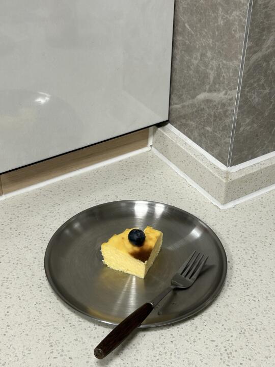 🍰做出了非常完美的巴斯克蛋糕