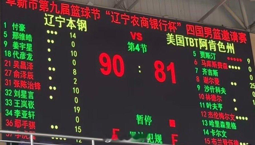 六人得分上双，90比81再胜一场。王岚嵚19分，阜新之子鄢手骐15分，付豪14分