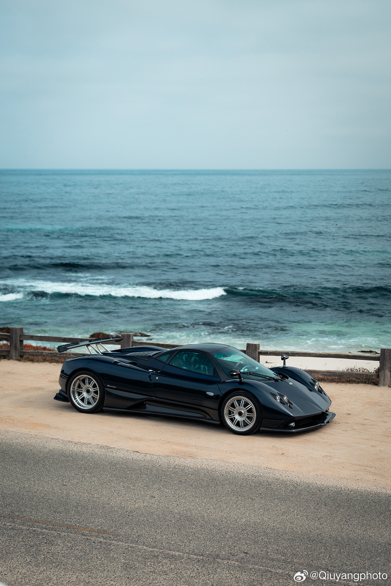 Blu Montecarlo Pagani Zonda F  cars01豪车拍