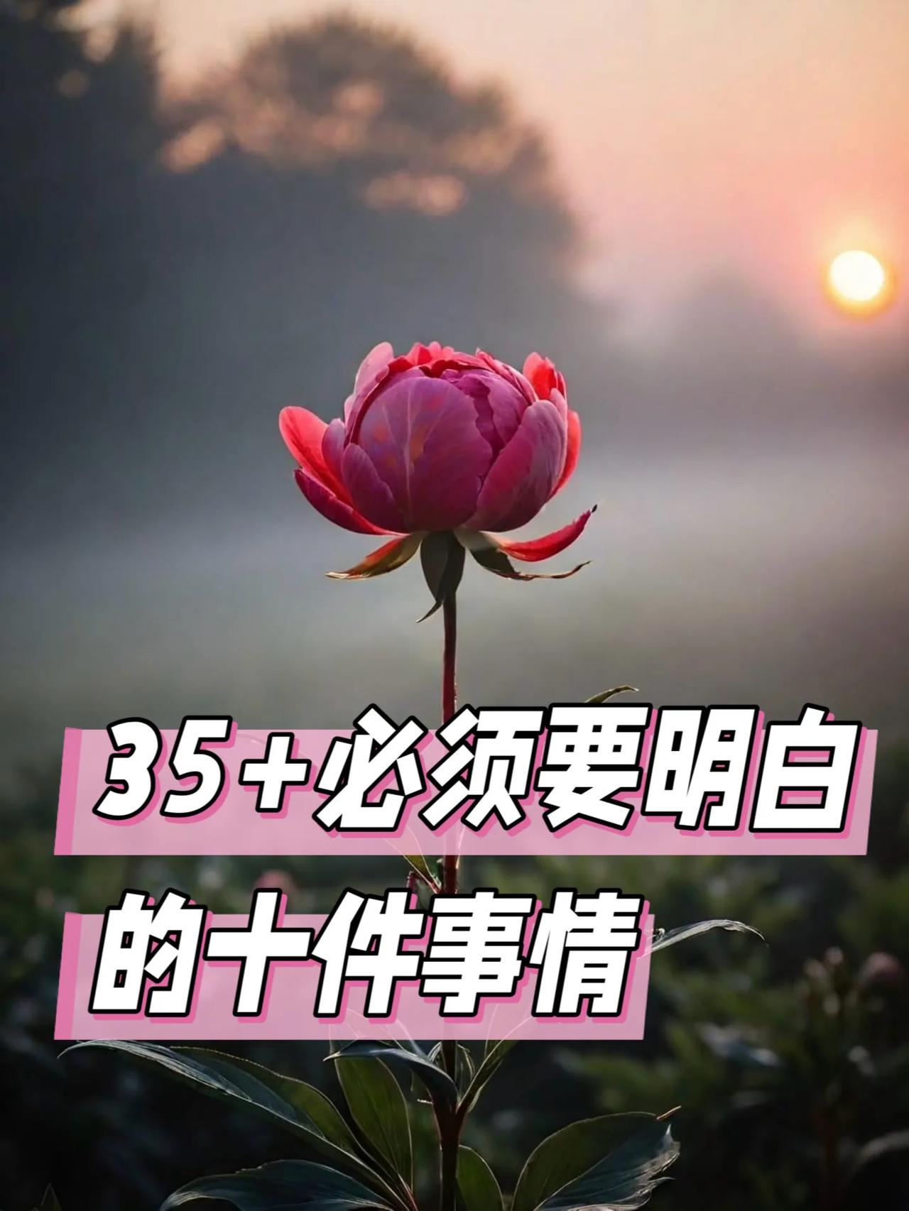 35+明白了这十件事情，才能开启好运！

35+面对职场隐形的天花板，你有没有发