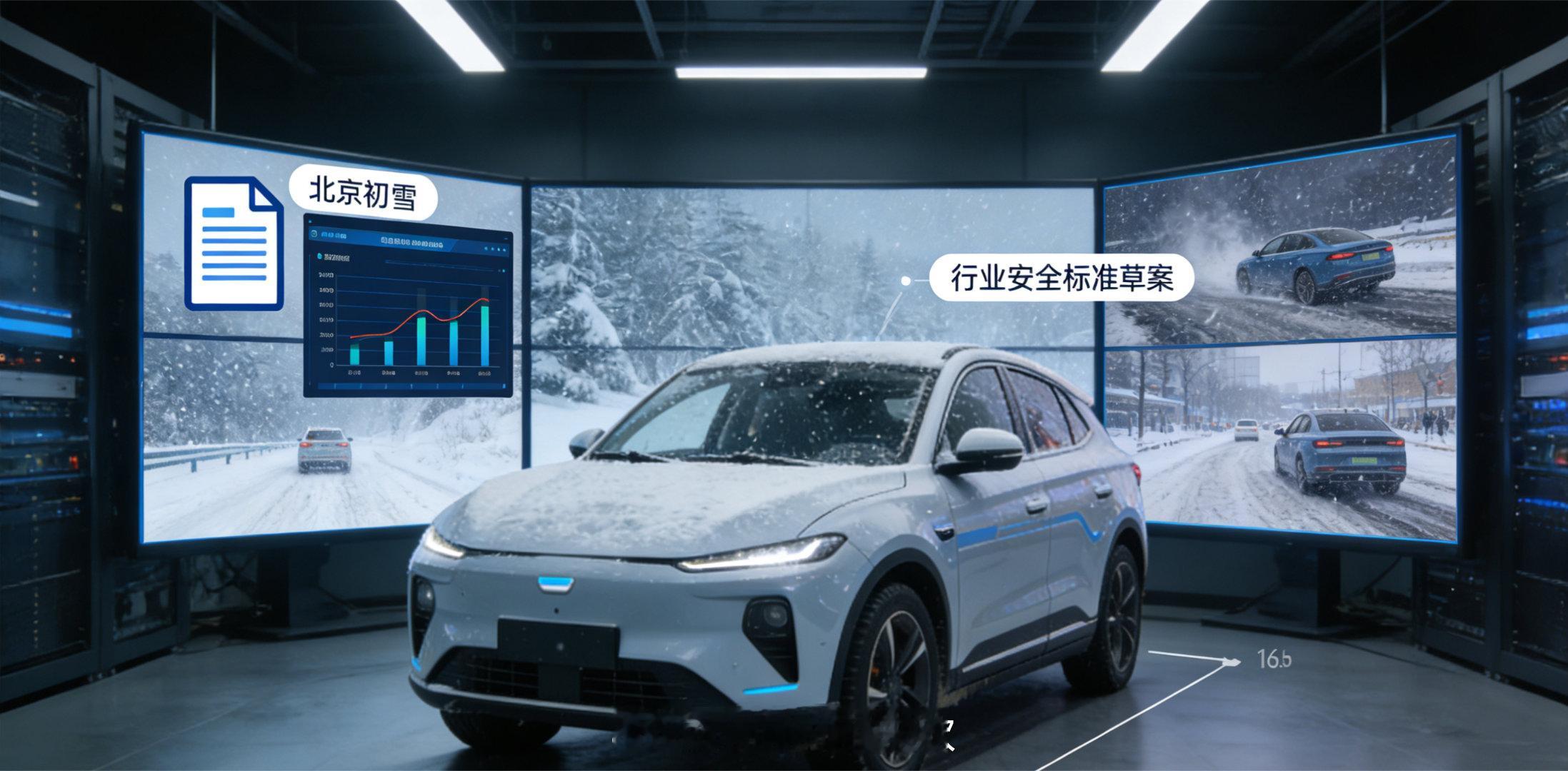 大v聊车2025北京初雪解读 北京初雪一到，智能驾驶的表现立刻两极分化。摄像头被