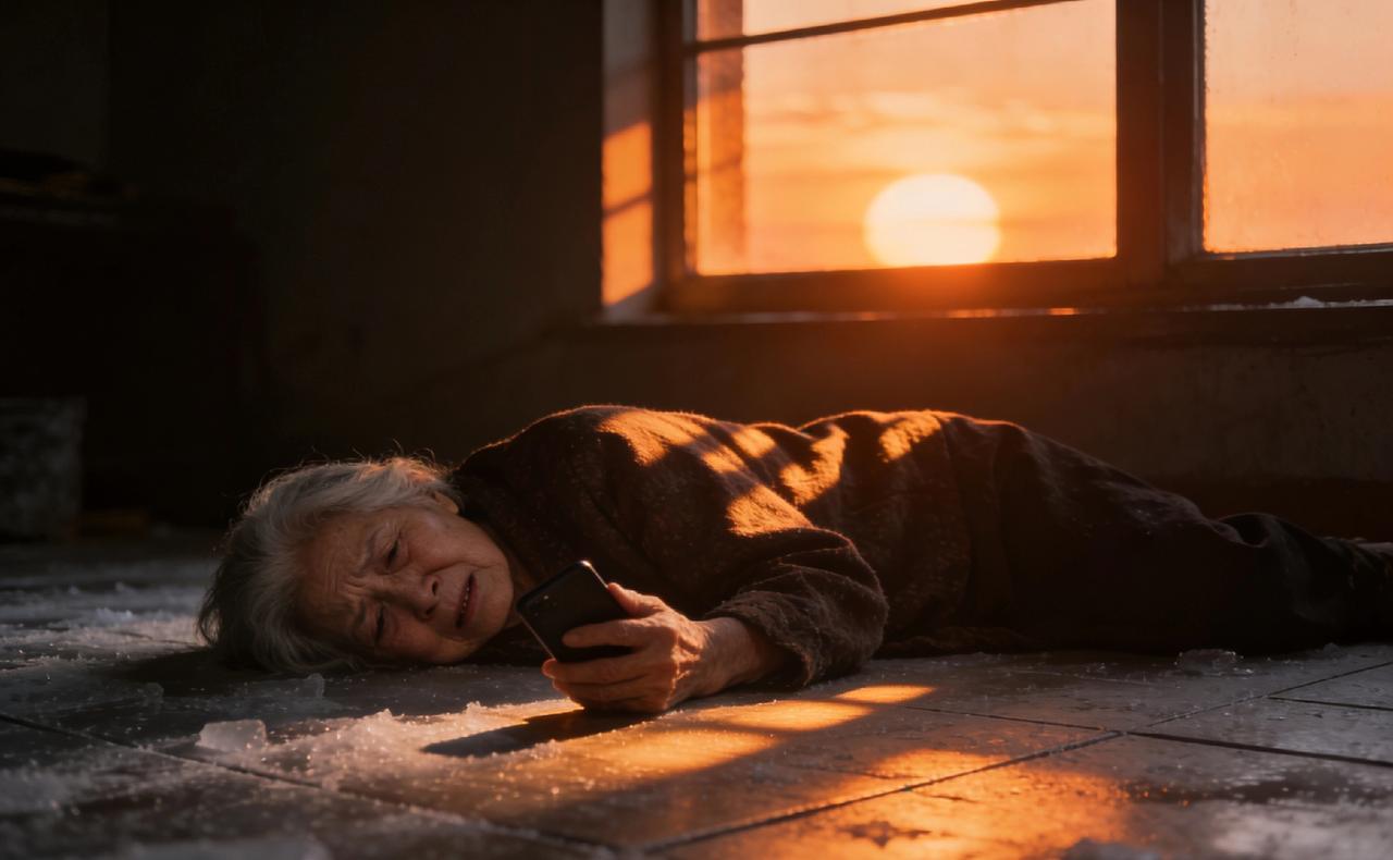 我把58万商铺给了小女儿，12月17日报道大女儿没闹，半年后我摔断了腿，大女儿，