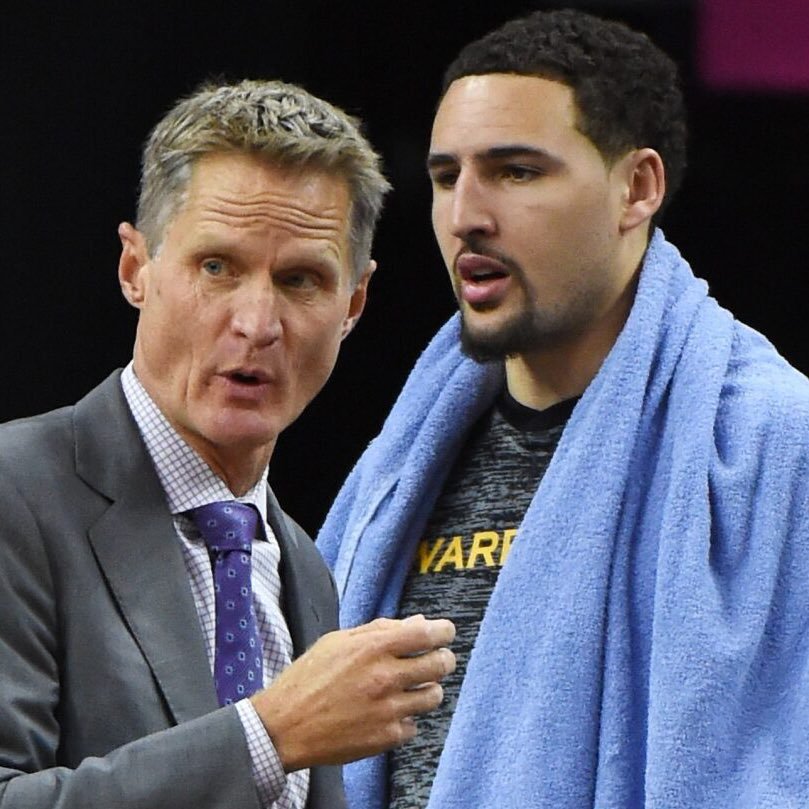 科尔：“我无法习惯克莱在其他队，我想念他，真希望他还在这里。”会回去的NBA