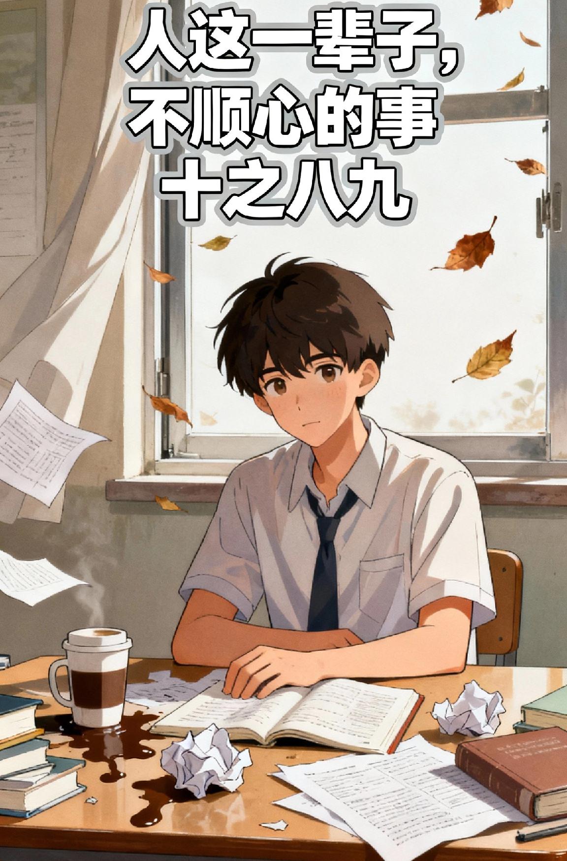 人这一辈子
不顺心的事十有八九
改变不了事
就只能调节自己心情。

我有一个网友