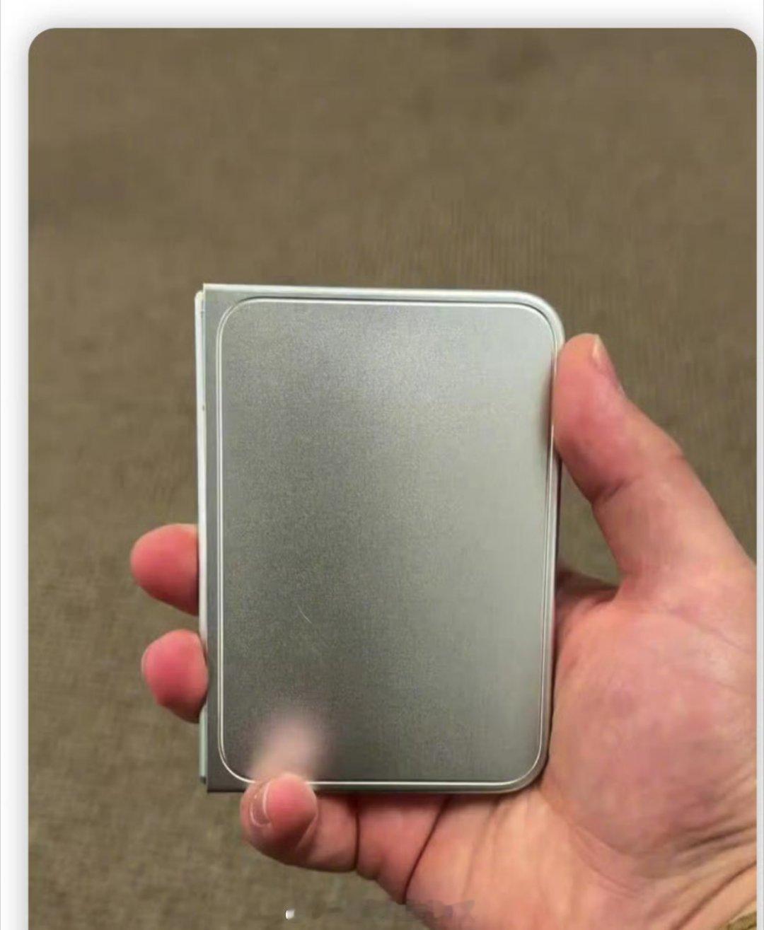 iPhone18ProMax金属机模iPhoneUltra金属机模苹果今年真有折