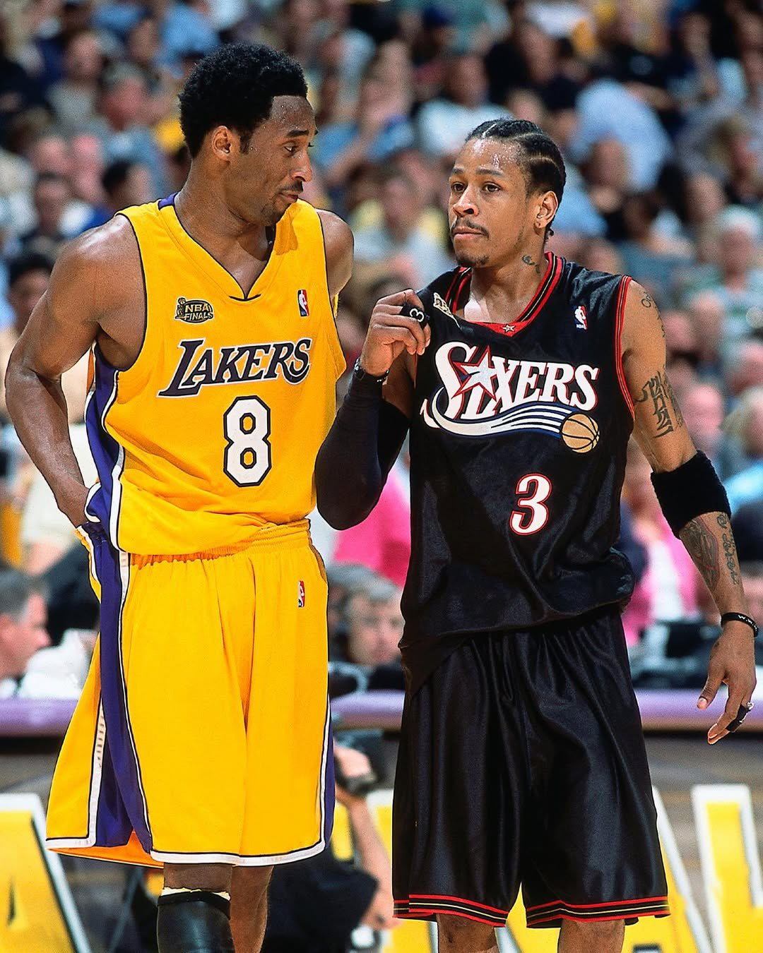 NBA总决赛 阿伦-艾弗森51岁生日快乐🎂25年前，艾弗森在NBA总决赛上大战