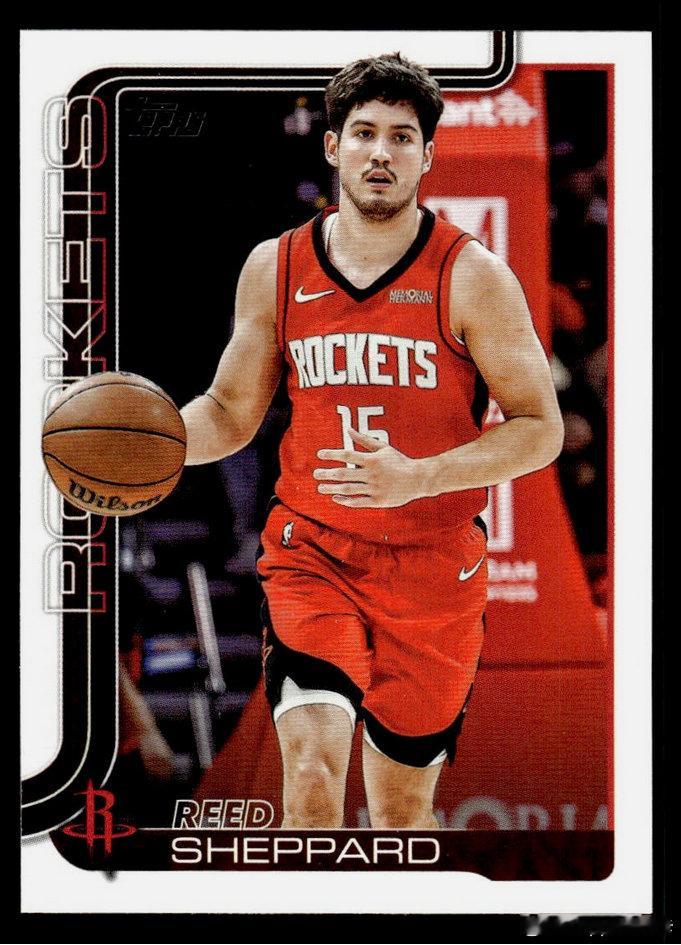 🔥 谢泼德狂砍 31 分生涯新高，带火箭击败勇士！🚀这张来自Topps NB