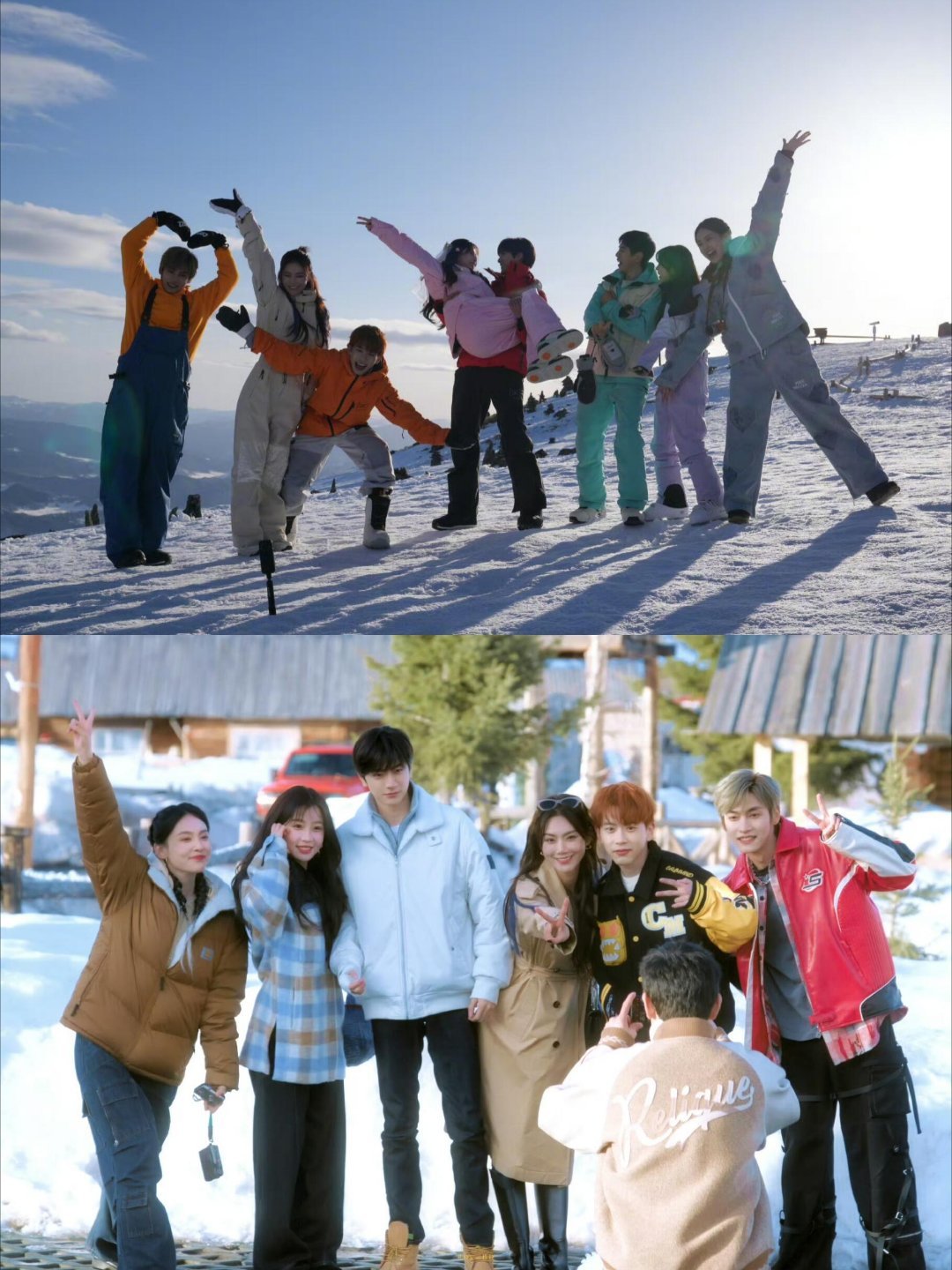 有虞书欣的地方就有群像 虞书欣简直是“群像感”本像！不论是剧组合照还是综艺花絮，