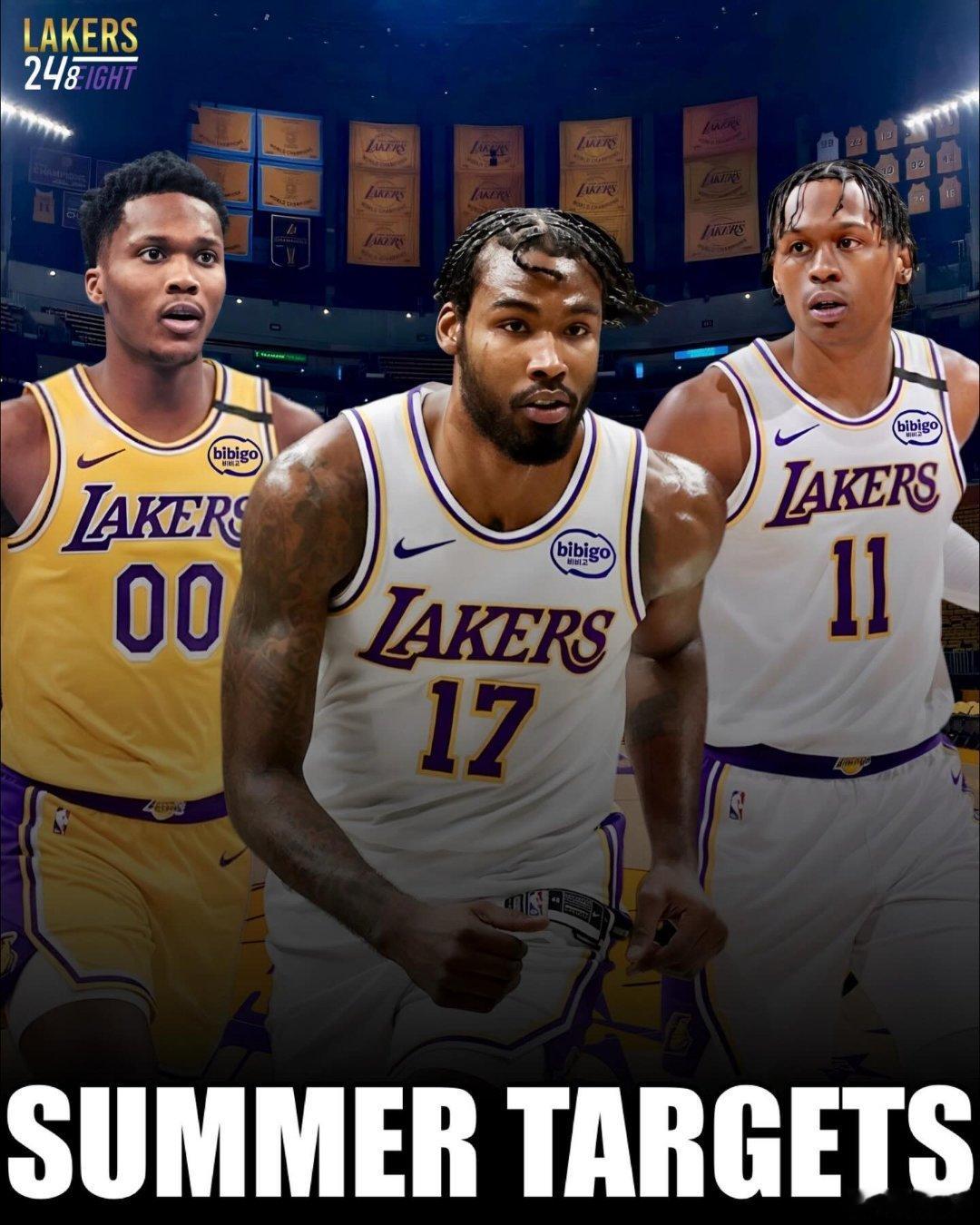 据Jake Fischer报道，湖人今夏的引援目标是佩顿·沃森、塔里·伊森和本尼