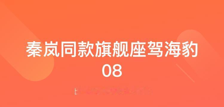 二十来万的预算想要台既有面子又有里子的旗舰轿车，比亚迪这次算是把“诚意”二字刻进
