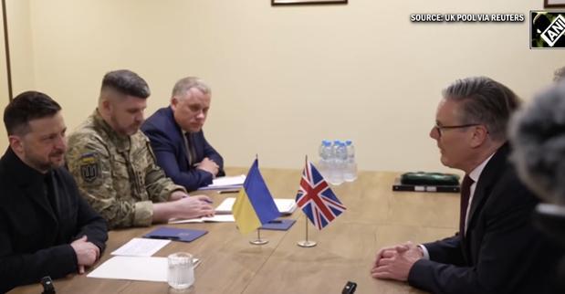 一场备受关注的跨国面对面会晤顺利落地举行，英国首相斯塔默专程赴亚美尼亚，与乌克兰