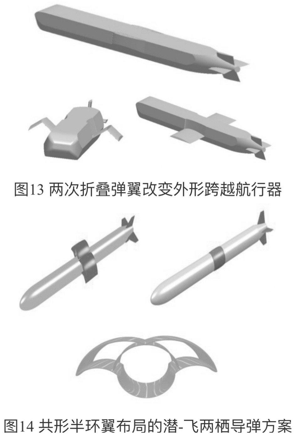 跨域跨介质弹，通过两次折叠弹翼改变形态，一会是鱼雷一会是导弹
你不得不佩服这种脑