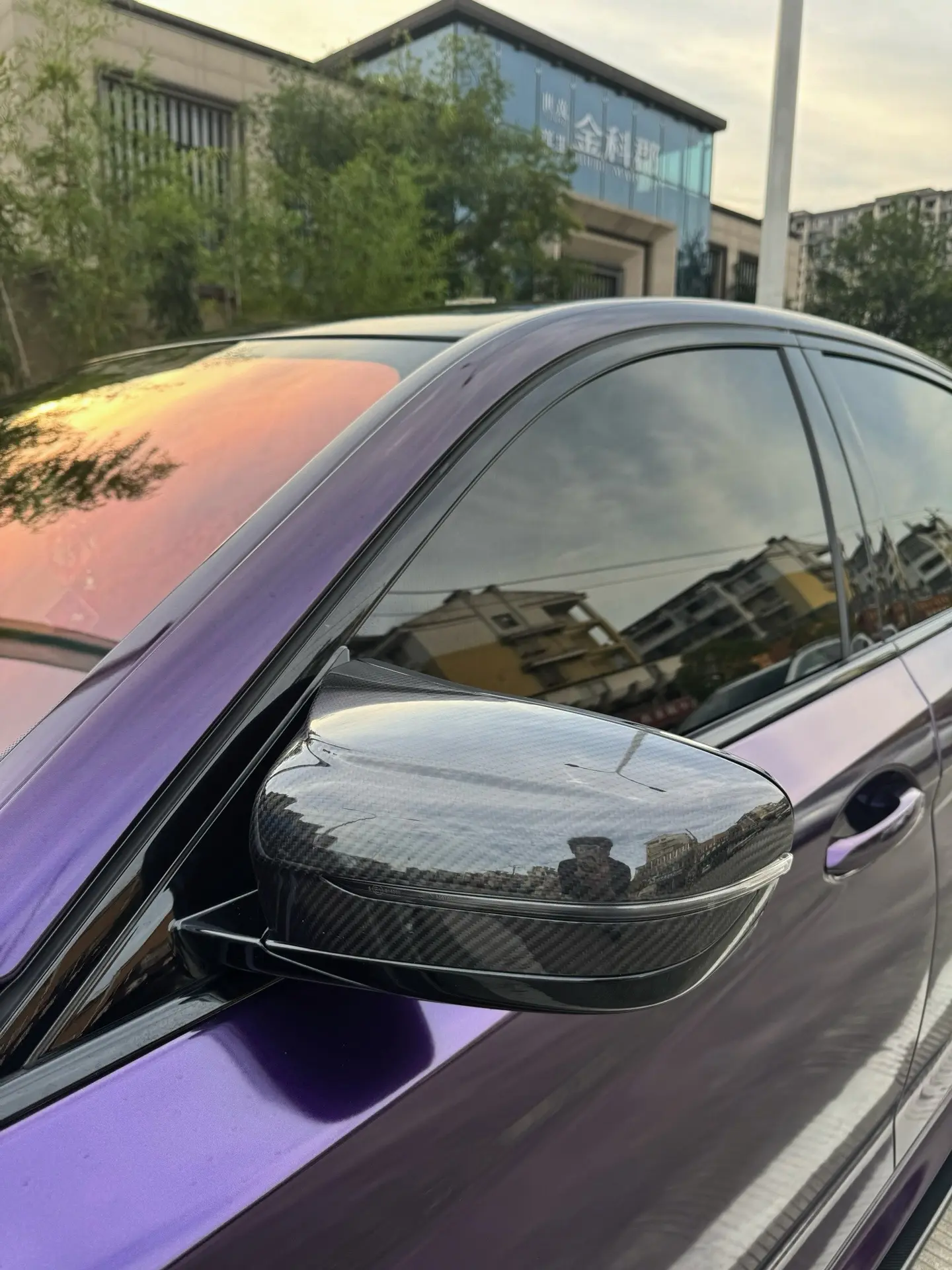 宝马5系 bmw 改色膜案例分享 分享一张你爱车的照片