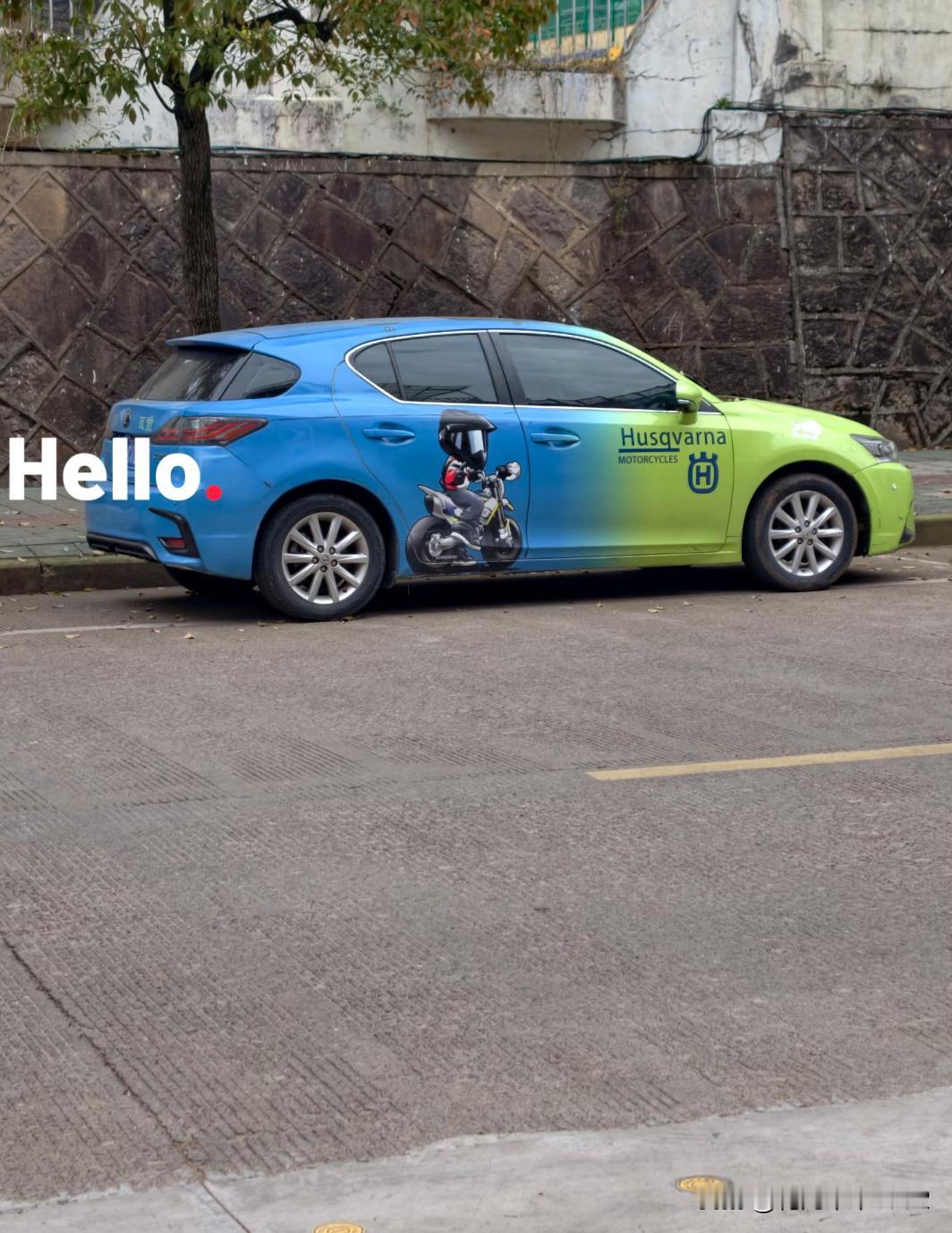 有点好奇这是哪个 ip 人物的痛车啊