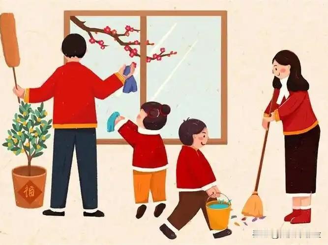 现代实用建议与注意事项

1. 择“晴”日而扫：大扫除最好选择天气晴朗的日子，方