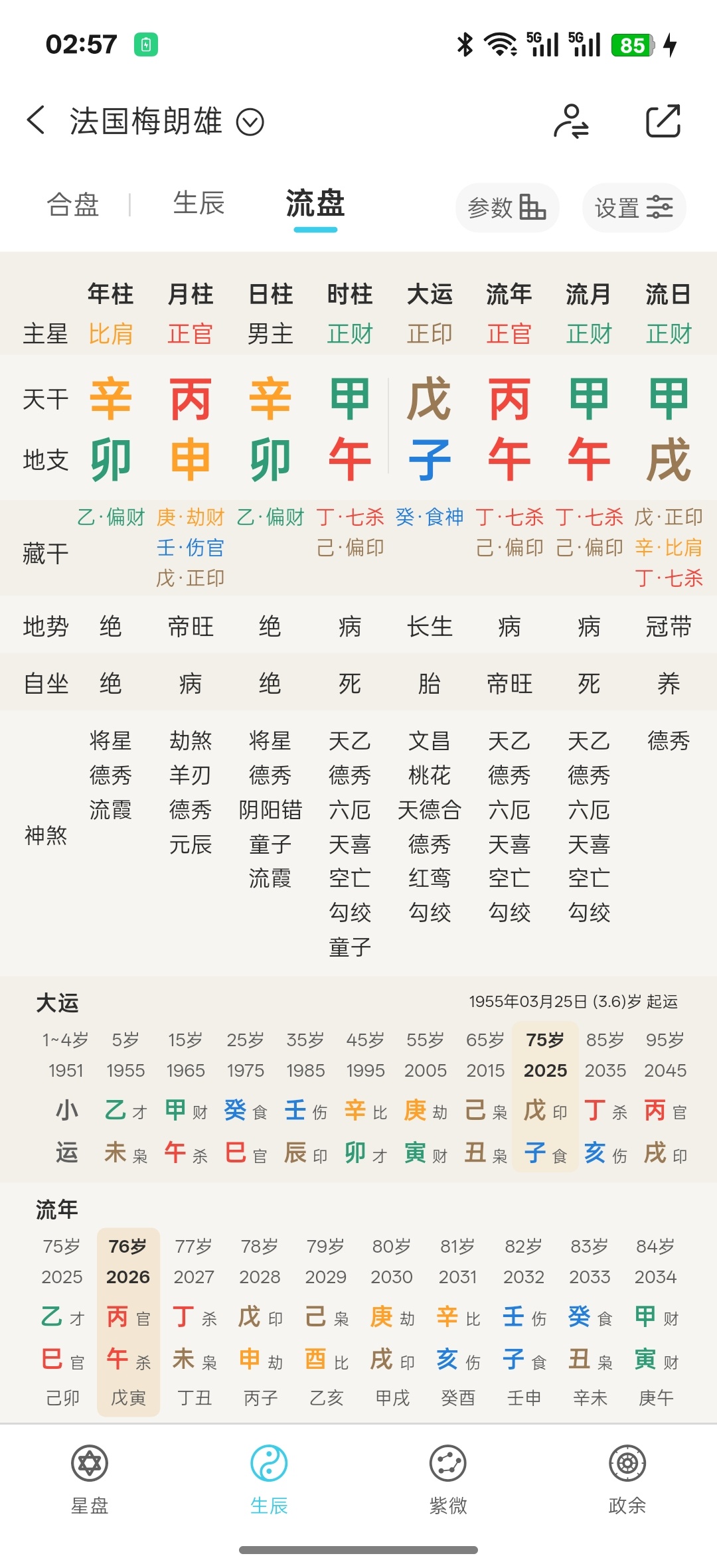 可惜了没走火官杀运不然也有一席之地 