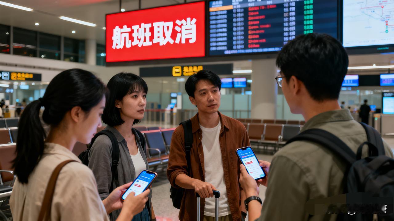 这次真的藏不住了，
​全国人民都知道了。
​谁敢相信 ，一些赴日游客因为航班取消