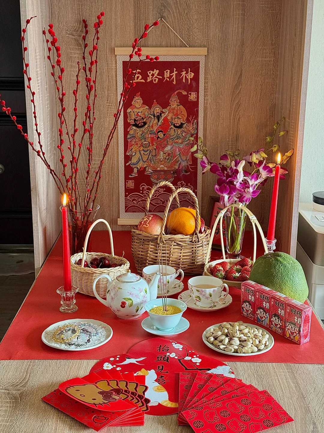 准备好啦～大年初五迎财神仪式🧧攻略分享