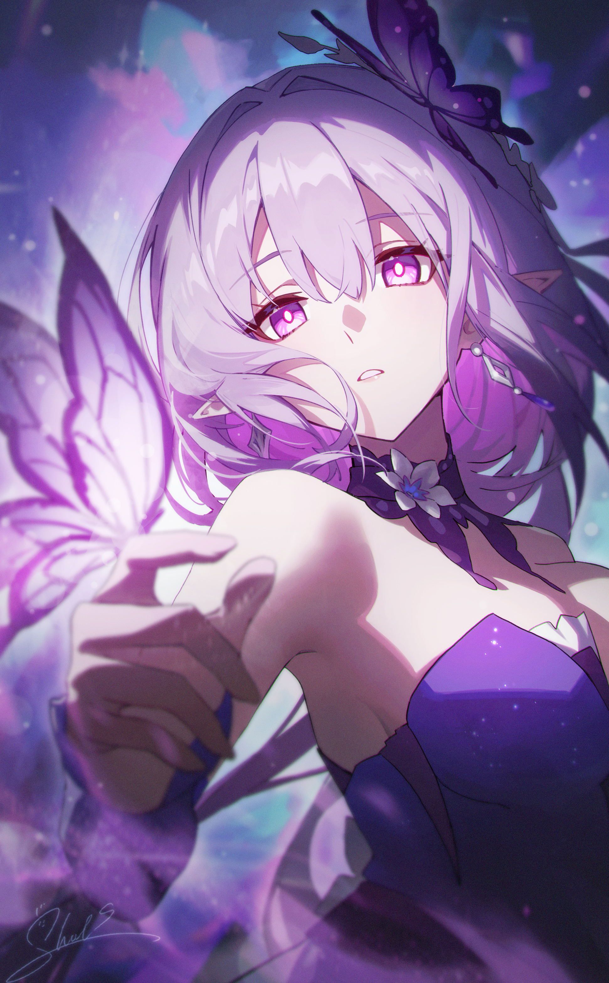 动漫遐蝶·画师：砂粒shali 