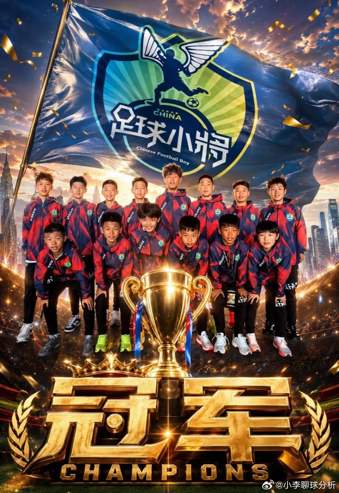 创造中国青训惊喜！董路麾下U12足球小将点球力克英超埃弗顿青训，远赴意大利登顶国