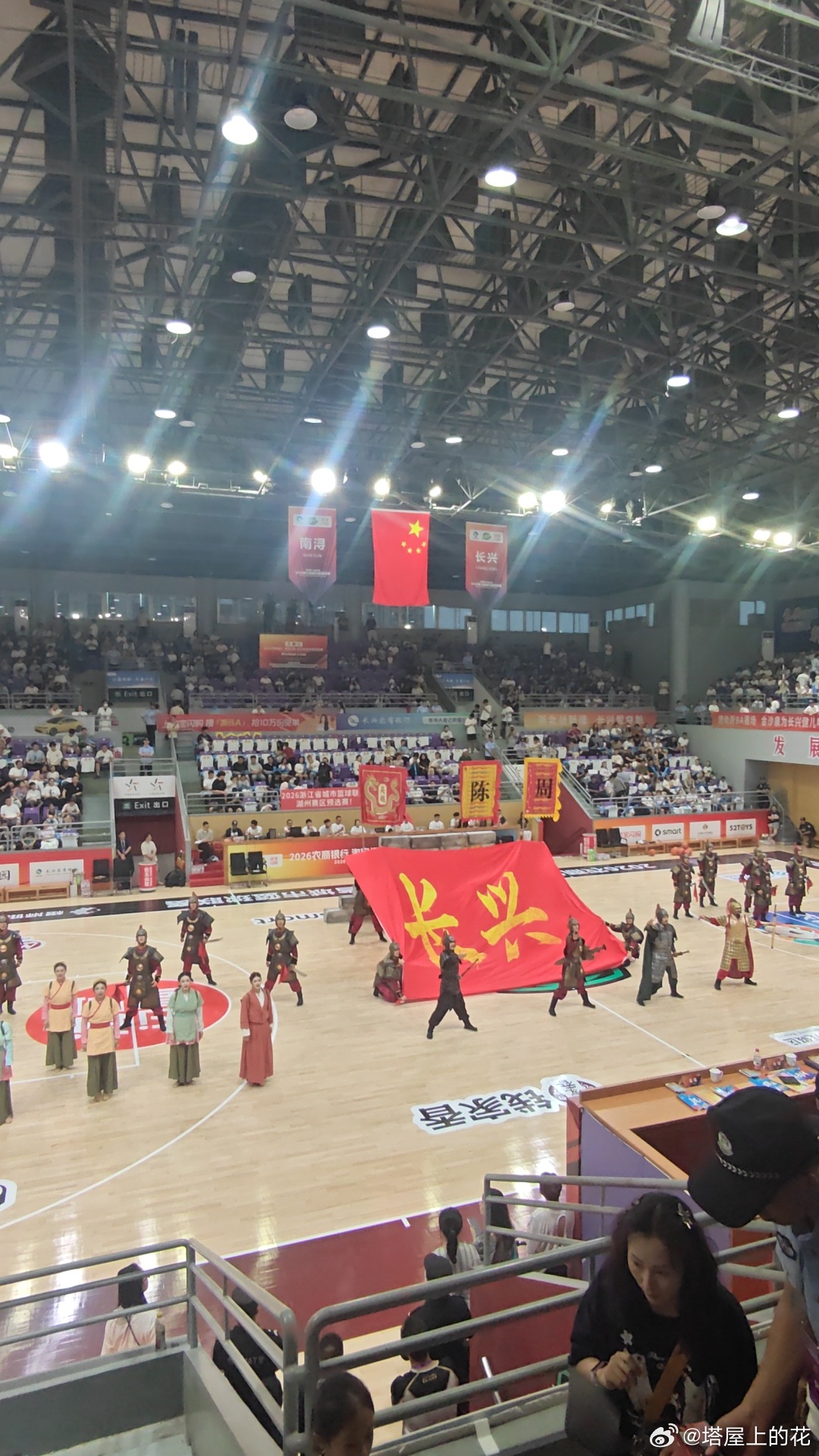 浙江利剑出鞘陈霸先情景剧亮相浙BA浙BA长兴赛场演绎千年吴越历史 最酷的两个字 