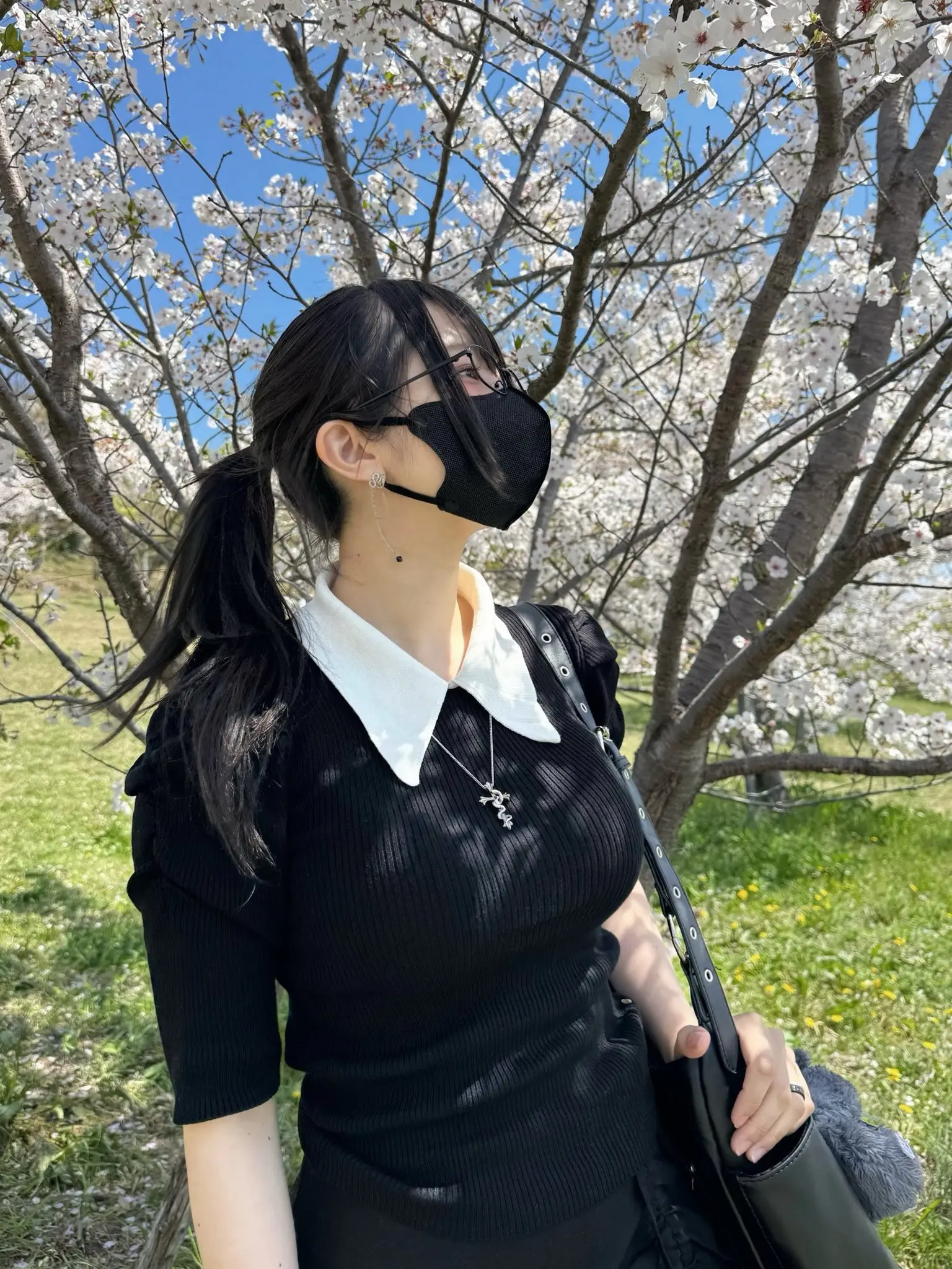 jk穿搭 春季jk 樱花春日穿搭 樱花季jk jk与樱花