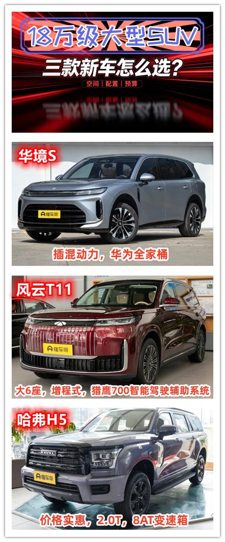 18万左右的预算想要购买一辆大型SUV，在以往很难选择，因为像宝马X7这种大型S