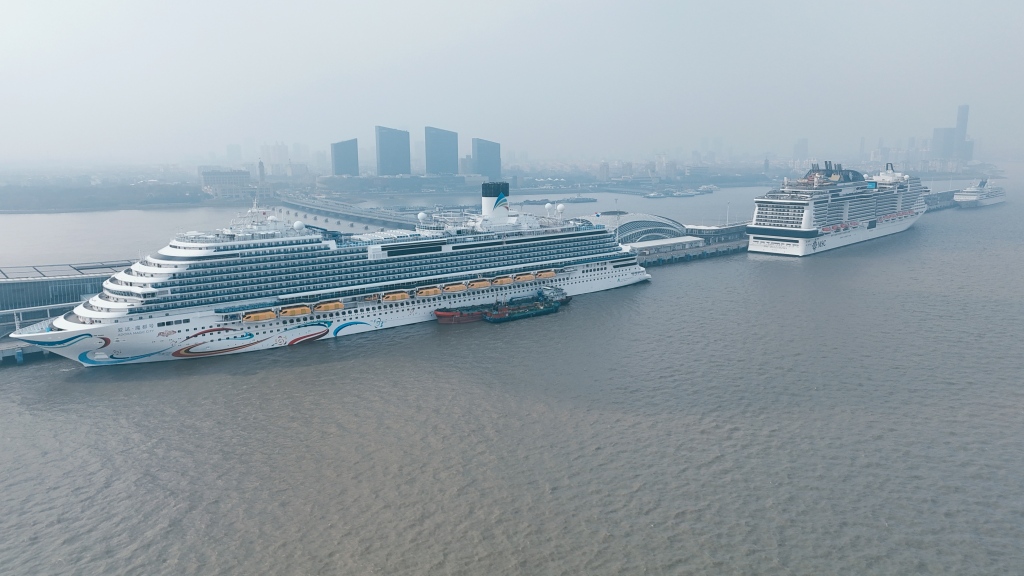 去年上海港累计进出境邮轮544艘次，创历史新高