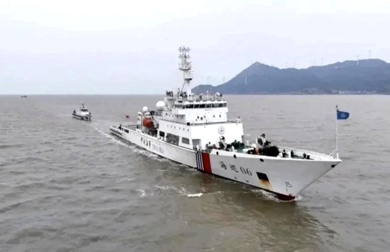 中国大陆在台湾岛东部海域执法，美国低调以对
大陆近日在台湾东部海域实施的海上交通