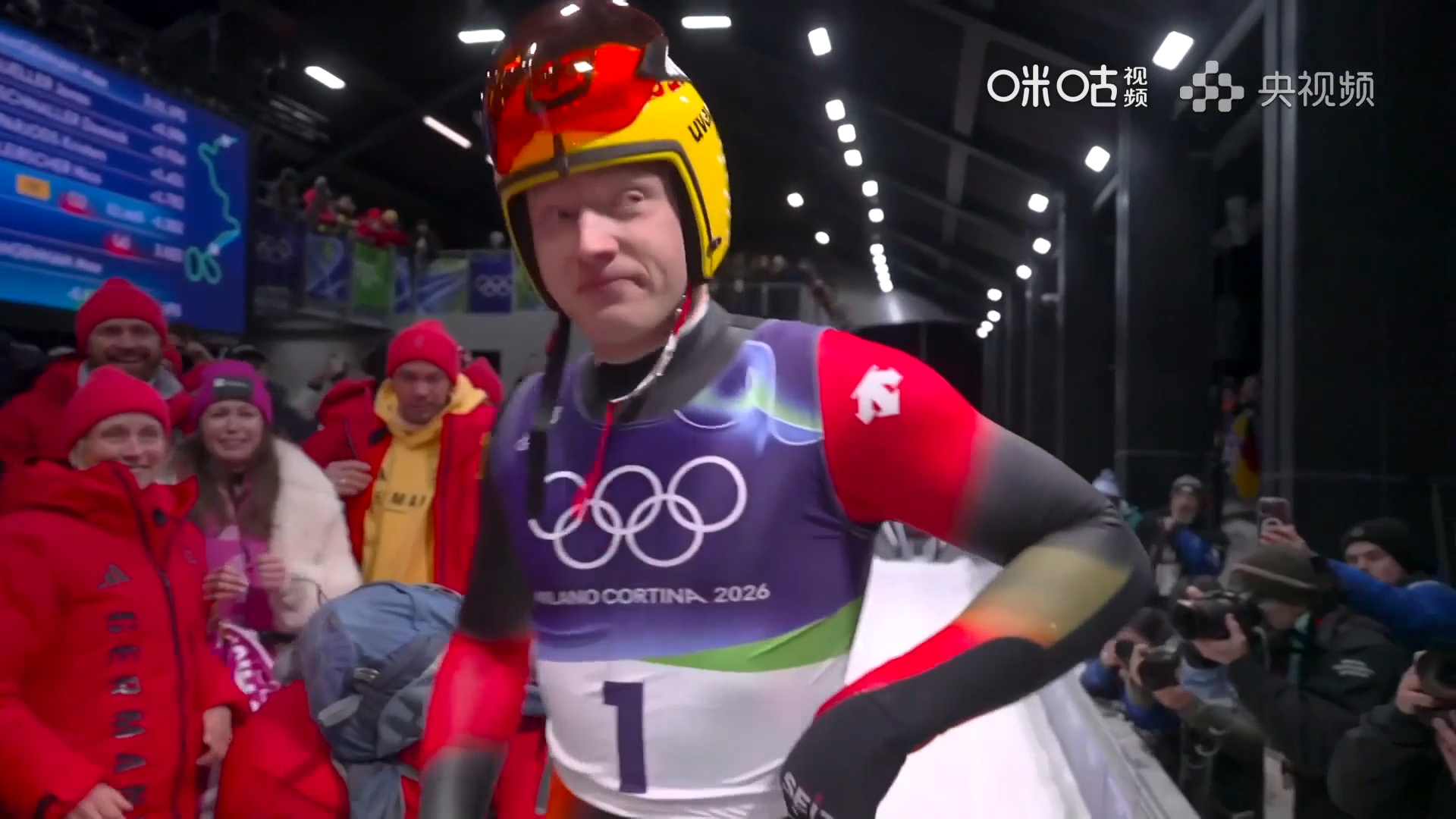 #冬奥雪橇夺金选手最高速131公里##鲍振宇追平中国男子雪橇最好成绩#🏅️米兰