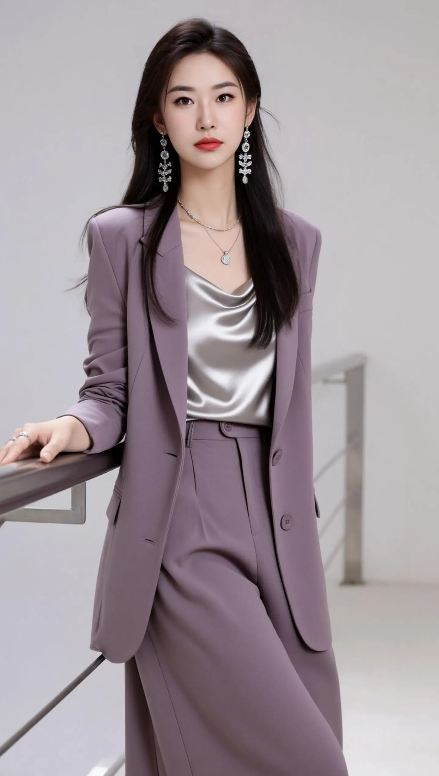 AI低饱和通勤写真 随变ai随便玩