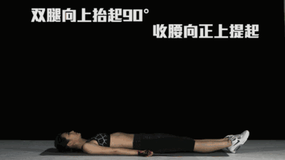 腹肌训练图解，每个动作都有详细说明，动作可安排3到4组，每组15次，跟着虐起来吧