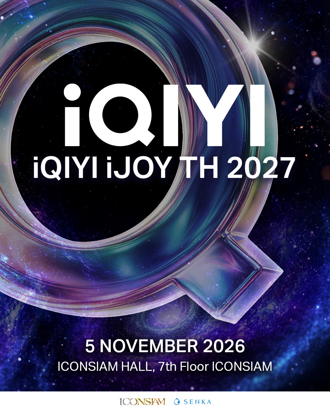 爱奇艺泰国悦享会 2027爱奇艺国际版iQIYI泰国悦享会发布会活动于11月05