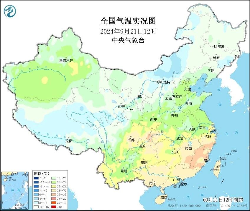 受到强冷空气影响，今天中午，我国北方大部分地区气温都突破了今年下半年的最低值！内