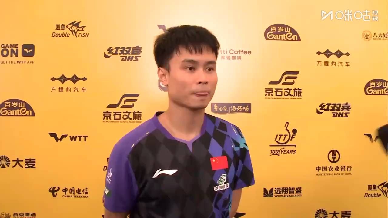 赛后采访｜太谦虚了！周启豪回应3-0横扫张本智和：张本今天发挥不好，不知道什么原因，我发挥正常