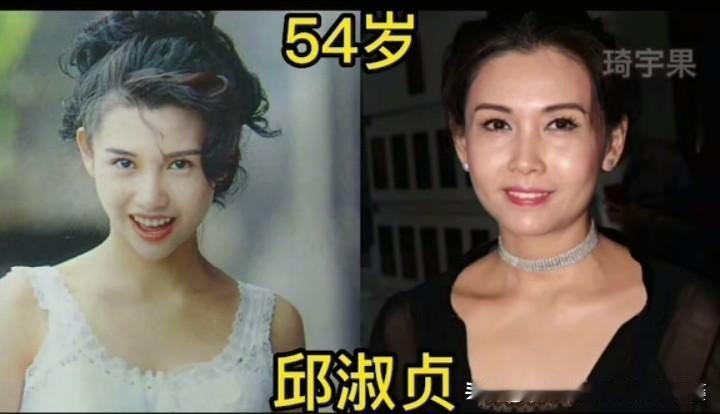梦回港台影视黄金年代🌟
盘点一代人记忆中的港台女星今昔对比！
纯天然的绝代容颜