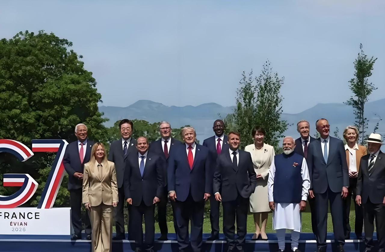 普京一句话把G7的脸面按在地上摩擦。他说不明白这七个国家为啥还叫“大国”，听着像