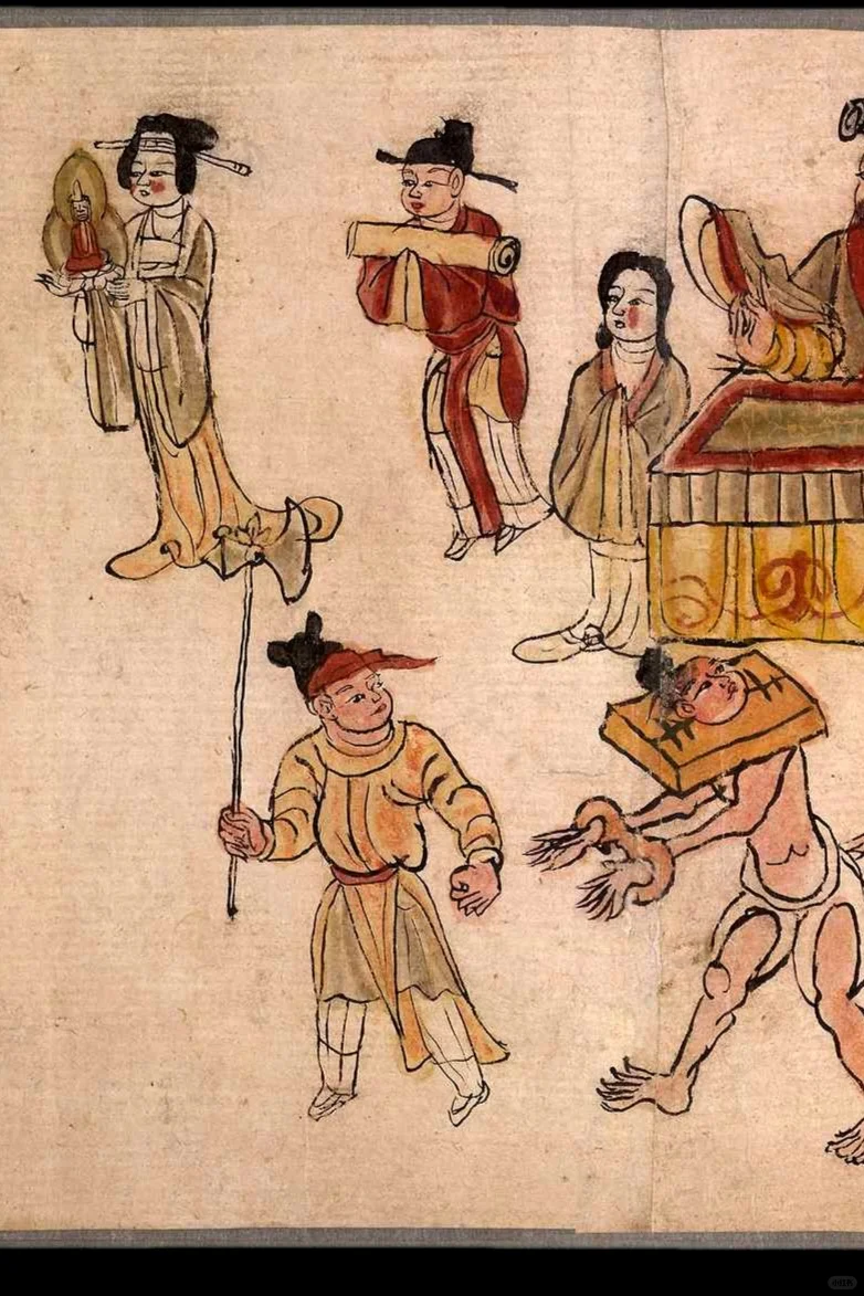 敦煌古画，谁知这幅讲了一什么故事和道理？