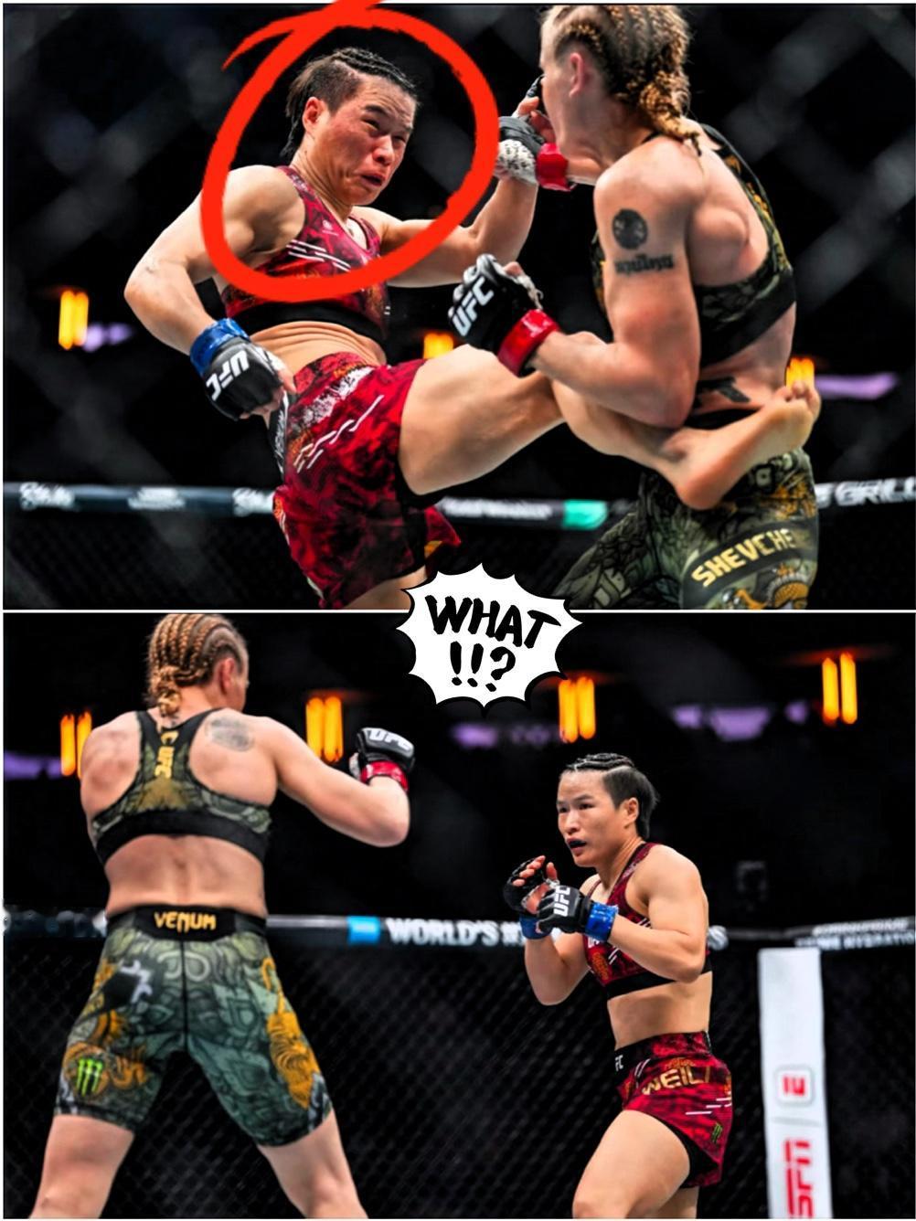 别再为比分遗憾了！
张伟丽并未输，
张伟丽UFC322虽未夺冠，但这场跨级挑战根