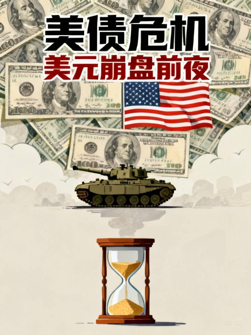 美军失灵，必是美元崩盘前夜
       美债这潭水现在可越来越深了。美国财政部