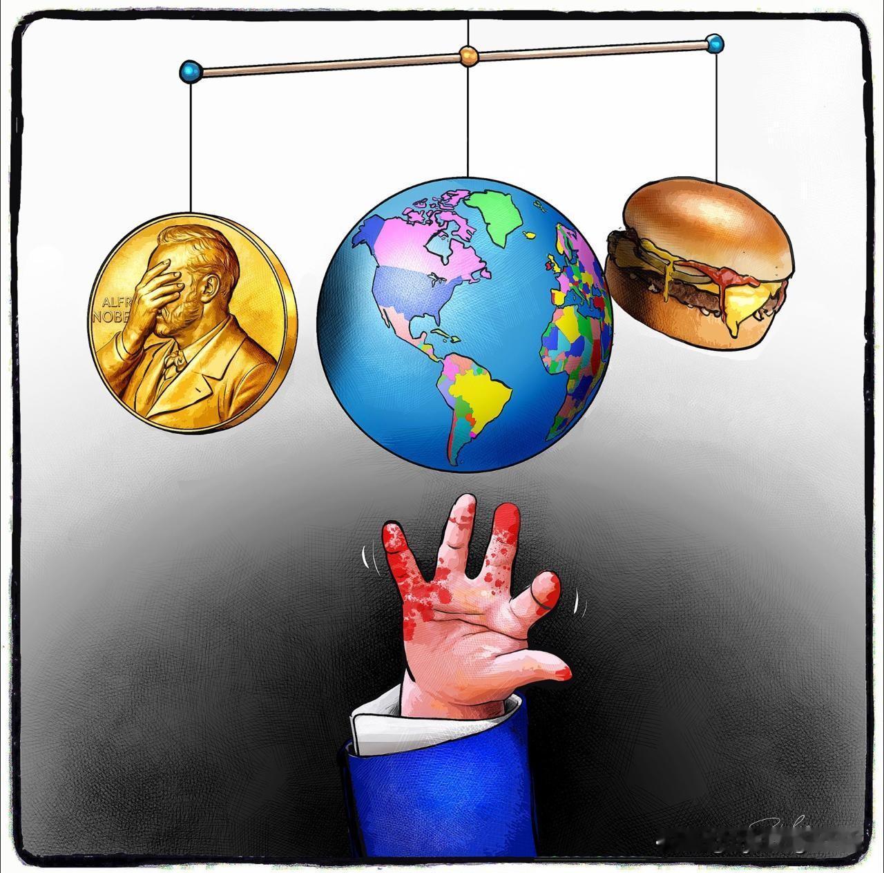 🇳🇱荷兰《林堡报》认为，特朗普面前摆着这样一件随时可能落空的把戏。唯一的问题