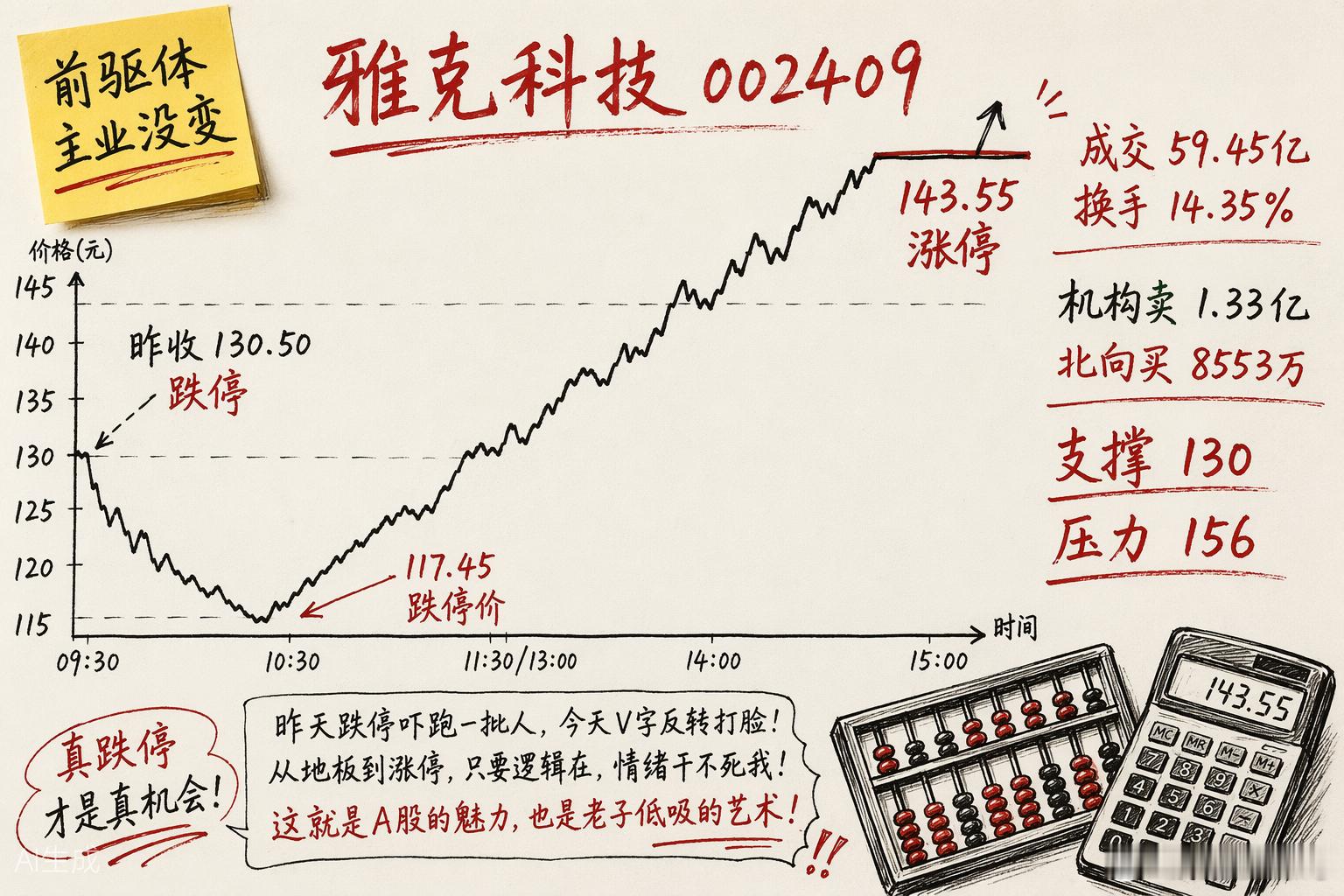 地天板成交59亿，雅克科技涨停复盘：机构卖1.3亿谁在买？今天（7月21日）雅克