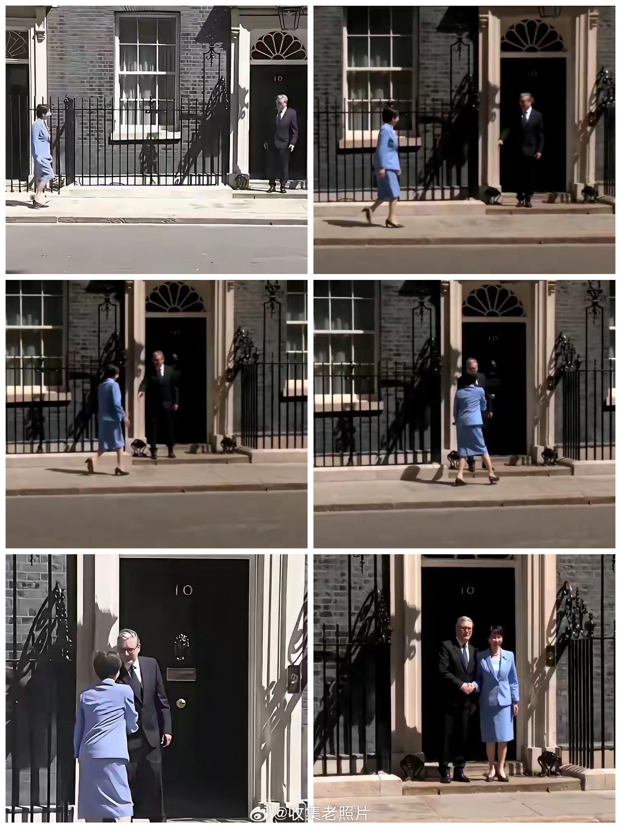 高市早苗访英，唐宁街无红毯无仪式。犹如“做贼”窜访，英国降低规格。