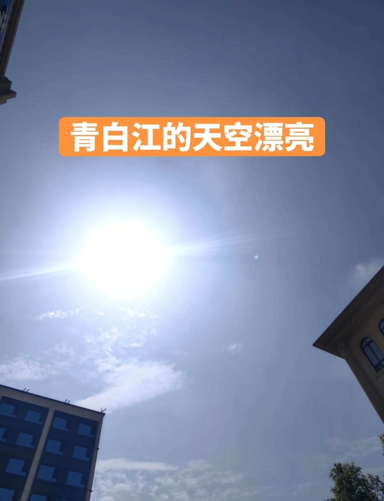 青白江越来越美了城市风景 随手一拍都是美景