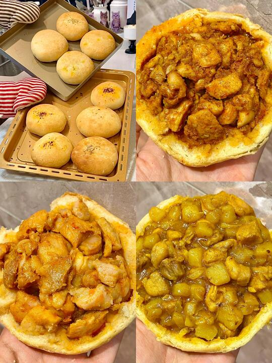 咖喱&麻辣&照烧鸡肉味麦多馅饼的保姆级教程