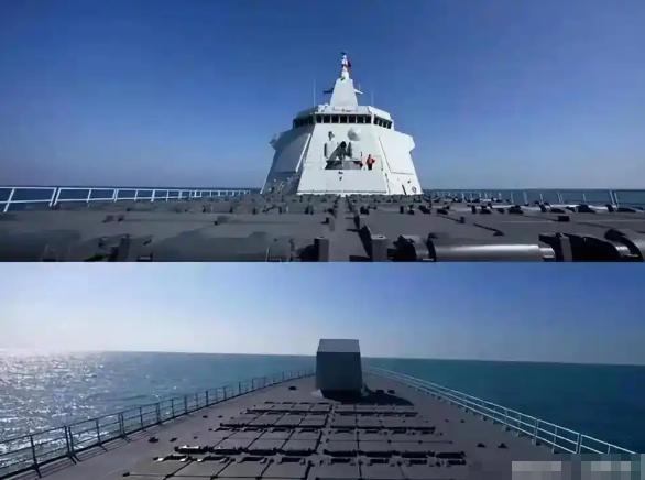 亮剑深蓝！中国五舰编队直奔符拉迪沃斯托克，中俄联演在即。亮剑深蓝！055拉萨舰领