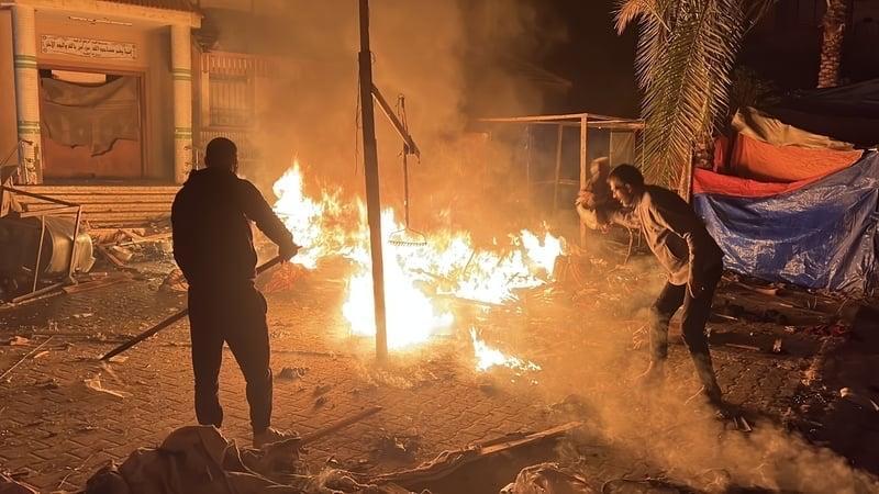 11月22日，以色列对加沙地区发动空袭，造成22人死亡，83人受伤。以色列方面给