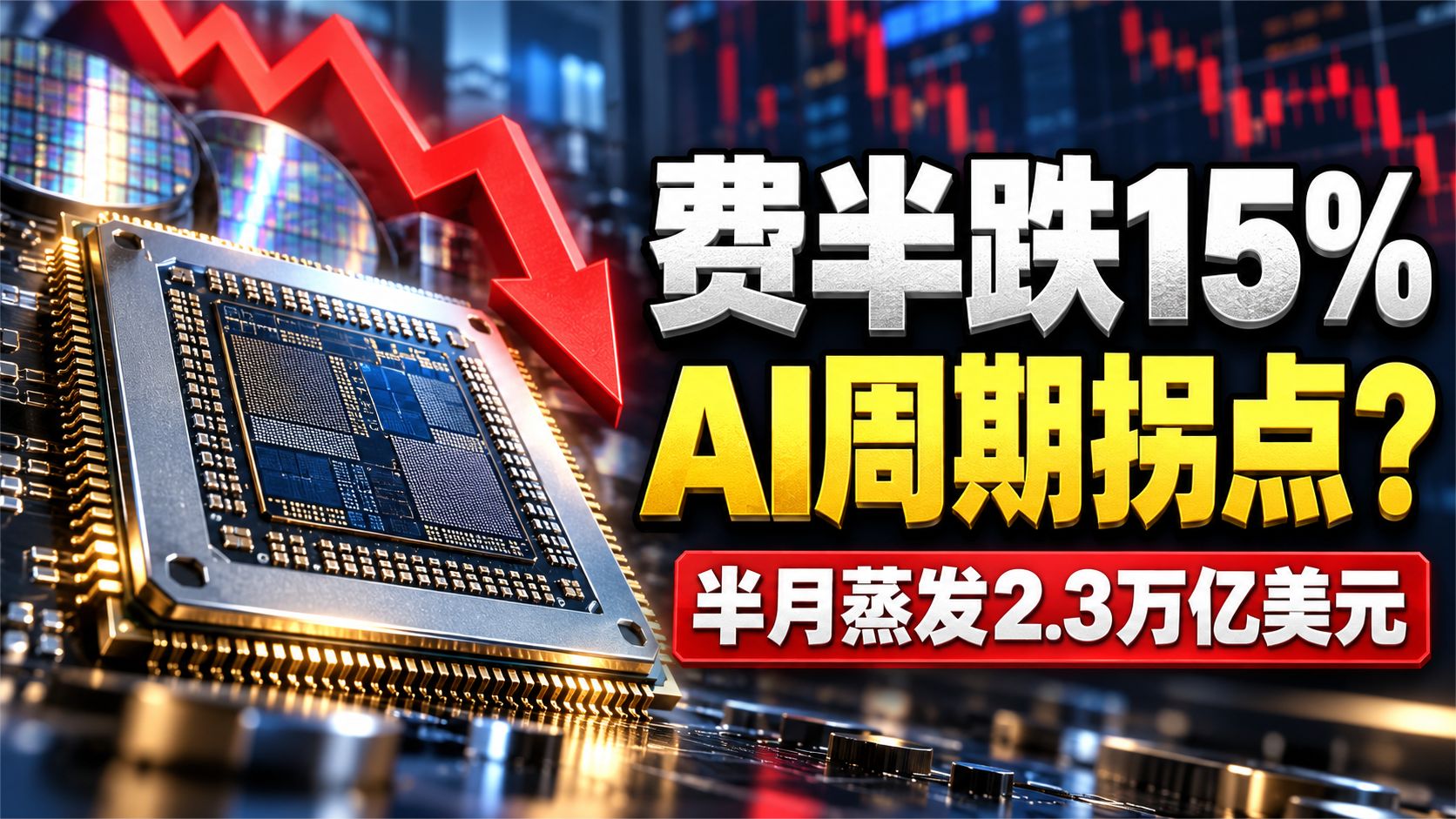 AI让芯片大厂赚翻，费半却半个月跌15_：超级周期还是崩盘前奏？